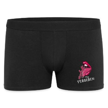 Verliebt - Männer Boxer Shorts - Schwarz - Vorne