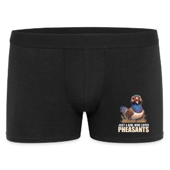 Pheasants Pheasant - Men's Boxer Shorts - black - Front