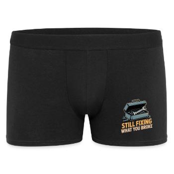 Humour d’artisan - Boxer Homme - noir - Devant