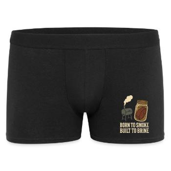 Meat Smoker Jerky Maker Bbq - Men's Boxer Shorts - black - Front