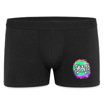 skateboard skate - Men's Boxer Shorts - black - Front