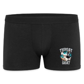 Gorge Chèvre Meme Y2K Bootleg Inportable - Boxer Homme - noir - Devant
