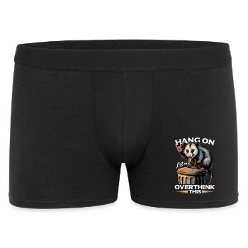 Drôle d’opossum - Boxer Homme - noir - Devant