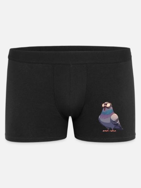 Pigeons Pigeon - Men's Boxer Shorts - black