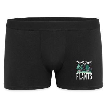 Cadeaux pour les jardins et les amoureux des plantes - Boxer Homme - noir - Devant