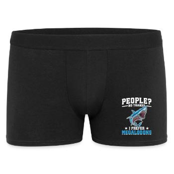  Megalodon Research Team Megalodon Shark Lover - Men's Boxer Shorts - black - Front