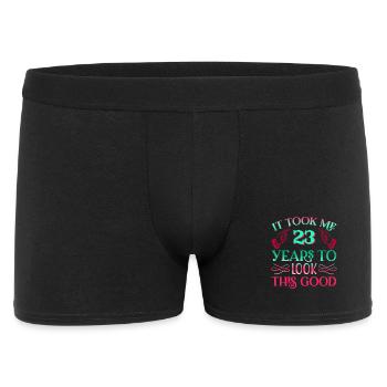 It took 23 years to look so good - Men's Boxer Shorts - black - Front