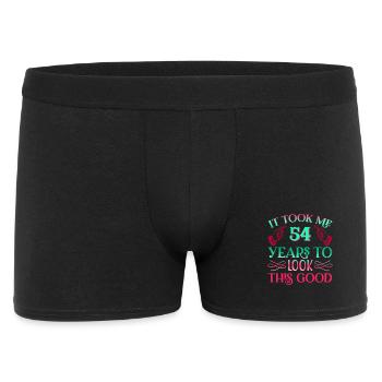 It took 54 years to look so good - Men's Boxer Shorts - black - Front