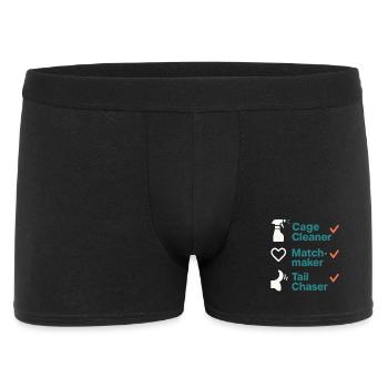 Adoption Day Pet Rescue Shelter - Men's Boxer Shorts - black - Front