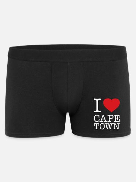 I love Cape Town Kapstadt - Men's Boxer Shorts - black