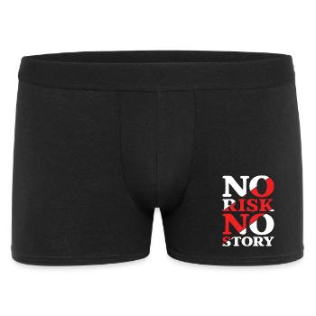 Pas de risque, pas d’histoire - Boxer Homme - noir - Devant
