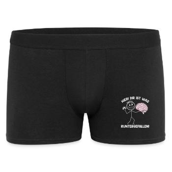 Ici, tu es tombé avec un ton sarcastique - Boxer Homme - noir - Devant