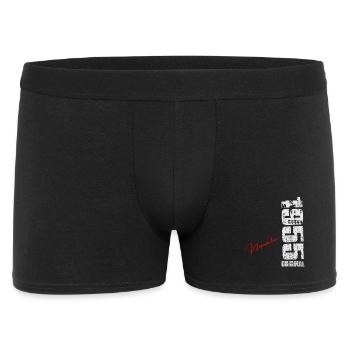 Novembre 1955 Vintage Rétro Anniversaire - Boxer Homme - noir - Devant