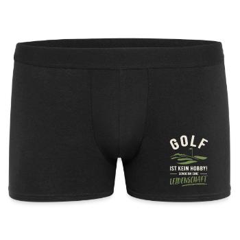 Golf | Not a hobby but a passion - Men's Boxer Shorts - black - Front