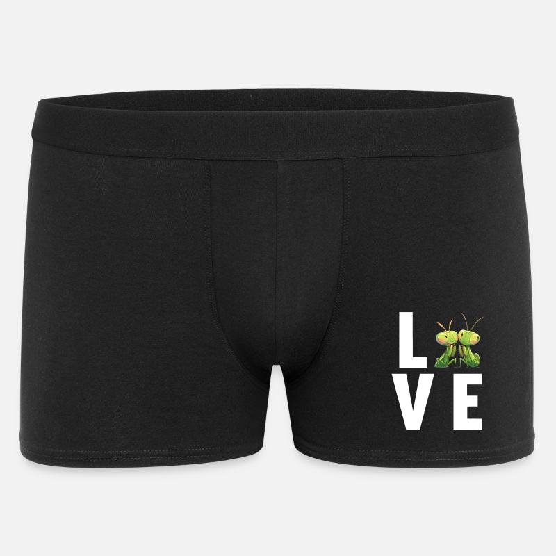 Gottesanbeterinnen Gottesanbeterin - Männer Boxer Shorts - Schwarz