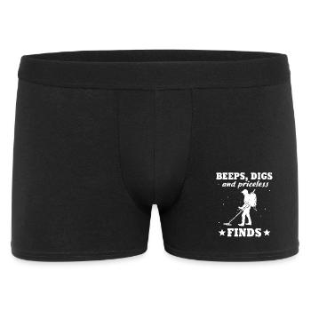 Sondes détecteurs de métaux pour la pêche à la terre - Boxer Homme - noir - Devant