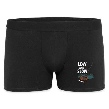 Chasse au trésor par détection de métaux lente et faible - Boxer Homme - noir - Devant