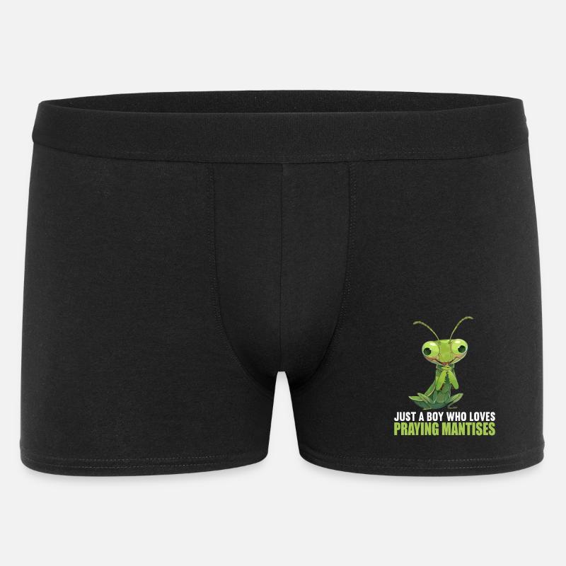 Gottesanbeterinnen Gottesanbeterin - Männer Boxer Shorts - Schwarz