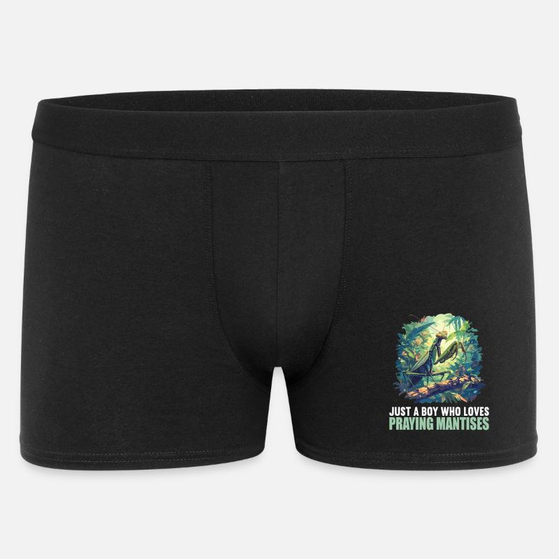 Gottesanbeterinnen Gottesanbeterin - Männer Boxer Shorts - Schwarz