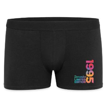 Anniversaire Décembre 1995 Né en Décembre Cadeau - Boxer Homme - noir - Devant