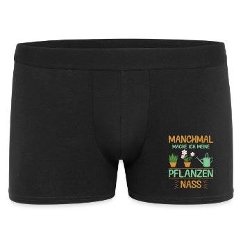Garden Gardening Hobby Gardener Allotment Garden Funny - Men's Boxer Shorts - black - Front