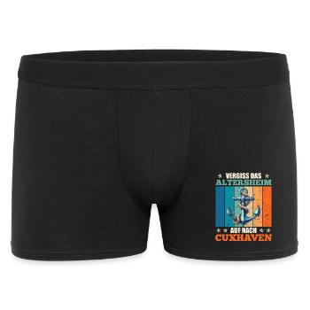 Mer du Nord OUBLIEZ LA MAISON DE RETRAITE APRÈS - Boxer Homme - noir - Devant