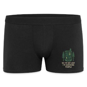 Sentier d’autonomisation des randonneurs solo pour femmes - Boxer Homme - noir - Devant