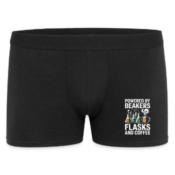 Alchemist Mind Engineer Heart Chemistry Motif - Men's Boxer Shorts - black - Front