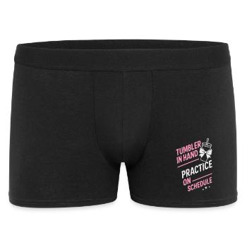 Cheer Mom Club Geschenk - Männer Boxer Shorts - Schwarz - Vorne