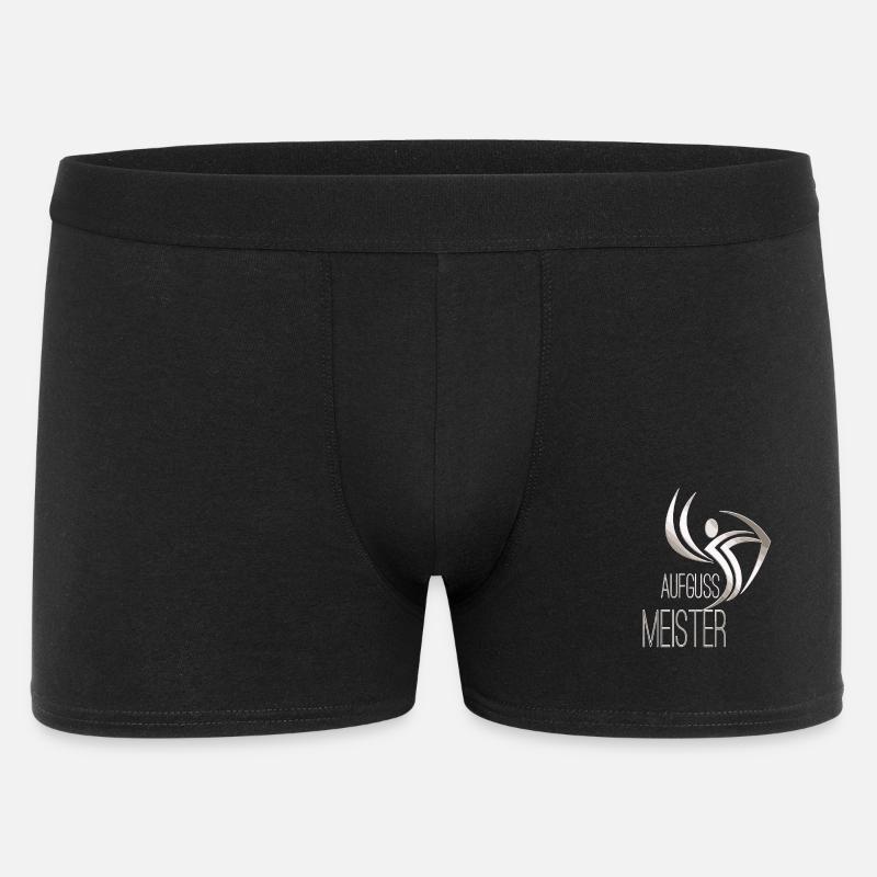 Sauna Infusion Master Competition Silver - Men's Boxer Shorts - black