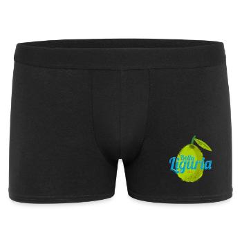 Souvenir vintage Liguria Retro Olive Italie - Boxer Homme - noir - Devant
