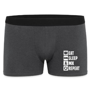 Conception motocross Power Motocross - Boxer Homme - charbon - Devant