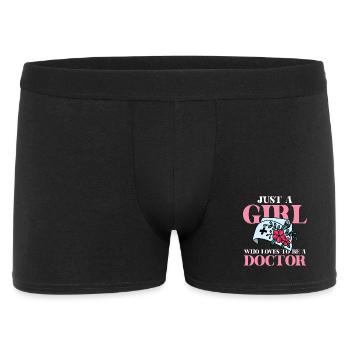 Juste une Miss Docteure - Boxer Homme - noir - Devant