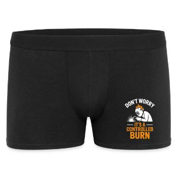 Welder Saying Profession Funny Welder Gift - Men's Boxer Shorts - black - Front
