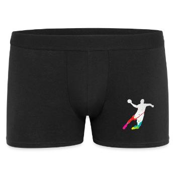 Handball Handball Player Colorful Dad Handball Player - Men's Boxer Shorts - black - Front