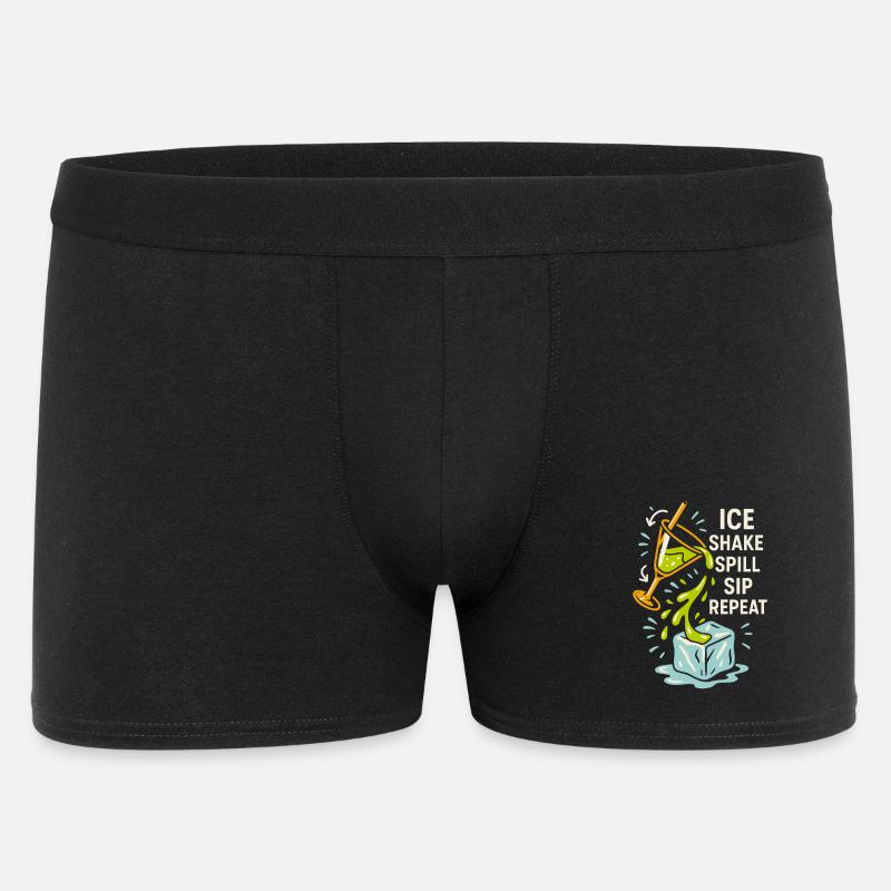 Shaker Stuck Mixologue débutant - Boxer Homme - noir