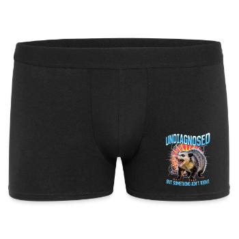 Drôle d’opossum - Boxer Homme - noir - Devant