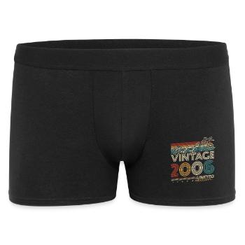 2006 Vintage Vintage Rétro Cadeau d’anniversaire - Boxer Homme - noir - Devant
