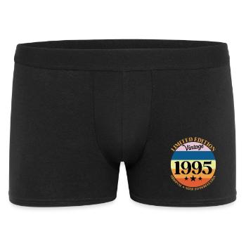 1995 Vintage Birthday Gift 95 Birthday - Men's Boxer Shorts - black - Front