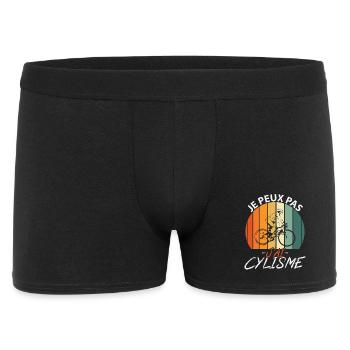 I can't I have cycling - Men's Boxer Shorts - black - Front