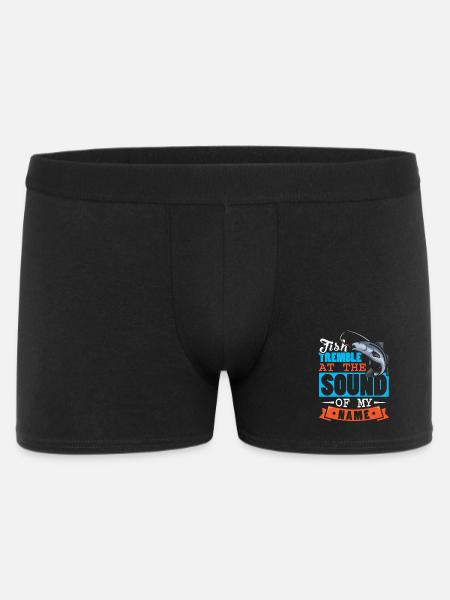 Anglers Fishermen Fishing Sport Fishermen - Men's Boxer Shorts - black
