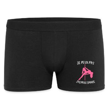 Ich kann nicht, ich Pole-Dance-Tänzer Tänzer Barre-Tänzer - Männer Boxer Shorts - Schwarz - Vorne