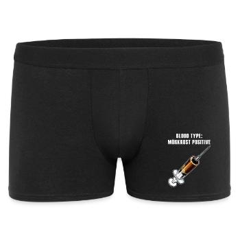 Groupe sanguin de Mörkrost - Boxer Homme - noir - Devant