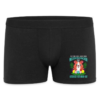 Parade des œufs de Pâques des cochons d’Inde - Boxer Homme - noir - Devant