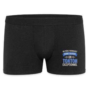 A wonderful brother, an exceptional uncle - Men's Boxer Shorts - black - Front