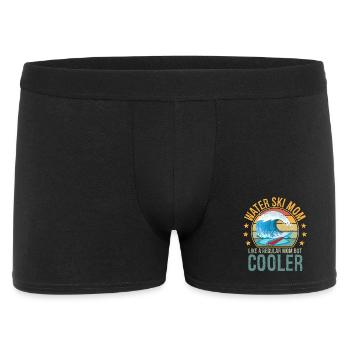 Waterski Mom Mothers Day Ski Lover Mom Water Ski - Men's Boxer Shorts - black - Front