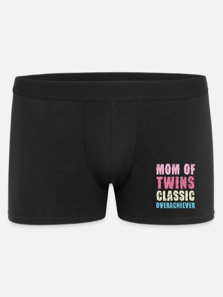 Mom of Twins – Classic High-Flyer - Men's Boxer Shorts - black
