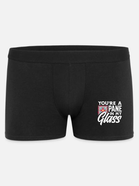 Art du vitrail Artiste du vitrail - Boxer Homme - noir