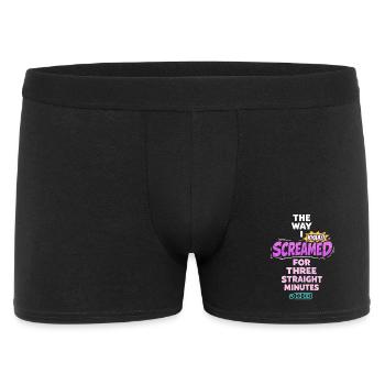 Anime Fangirl Screams Anime Reaction - Men's Boxer Shorts - black - Front