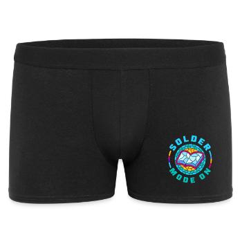 Buntglas-kunst Buntglas-künstler - Männer Boxer Shorts - Schwarz - Vorne